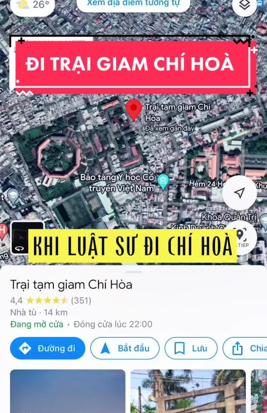 Khi Luật sư Trung đi Trại giam Chí Hoà