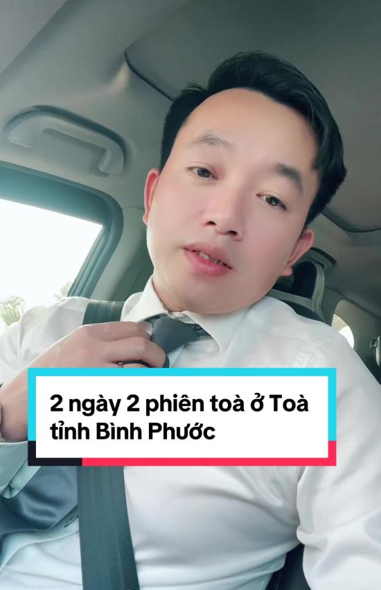 2 ngày 2 phiên xử ở Toà tỉnh Bình Phước